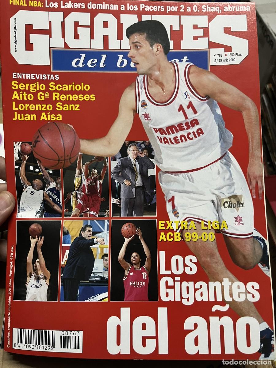 Coleccionismo deportivo: REVISTA GIGANTES DEL BASKET # 763 JUNIO 2000 EXTRA LIGA 99 00