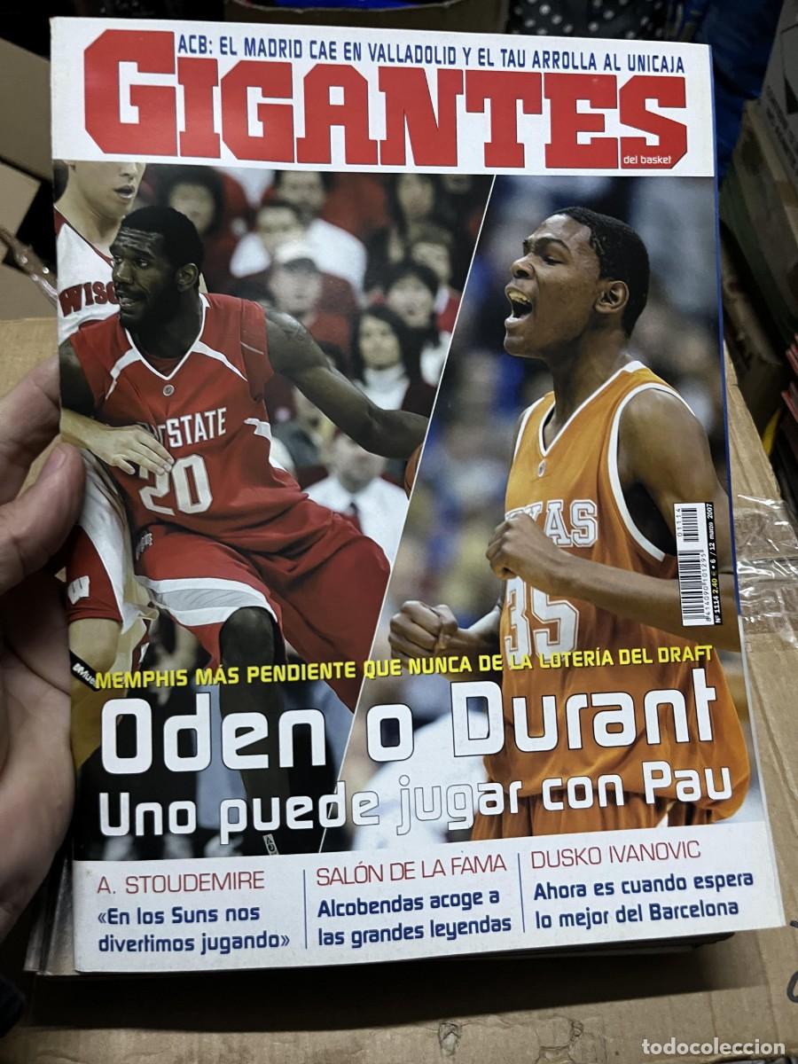 Coleccionismo deportivo: REVISTA GIGANTES DEL BASKET # 1114 MARZO 2007 ODEN DURANT