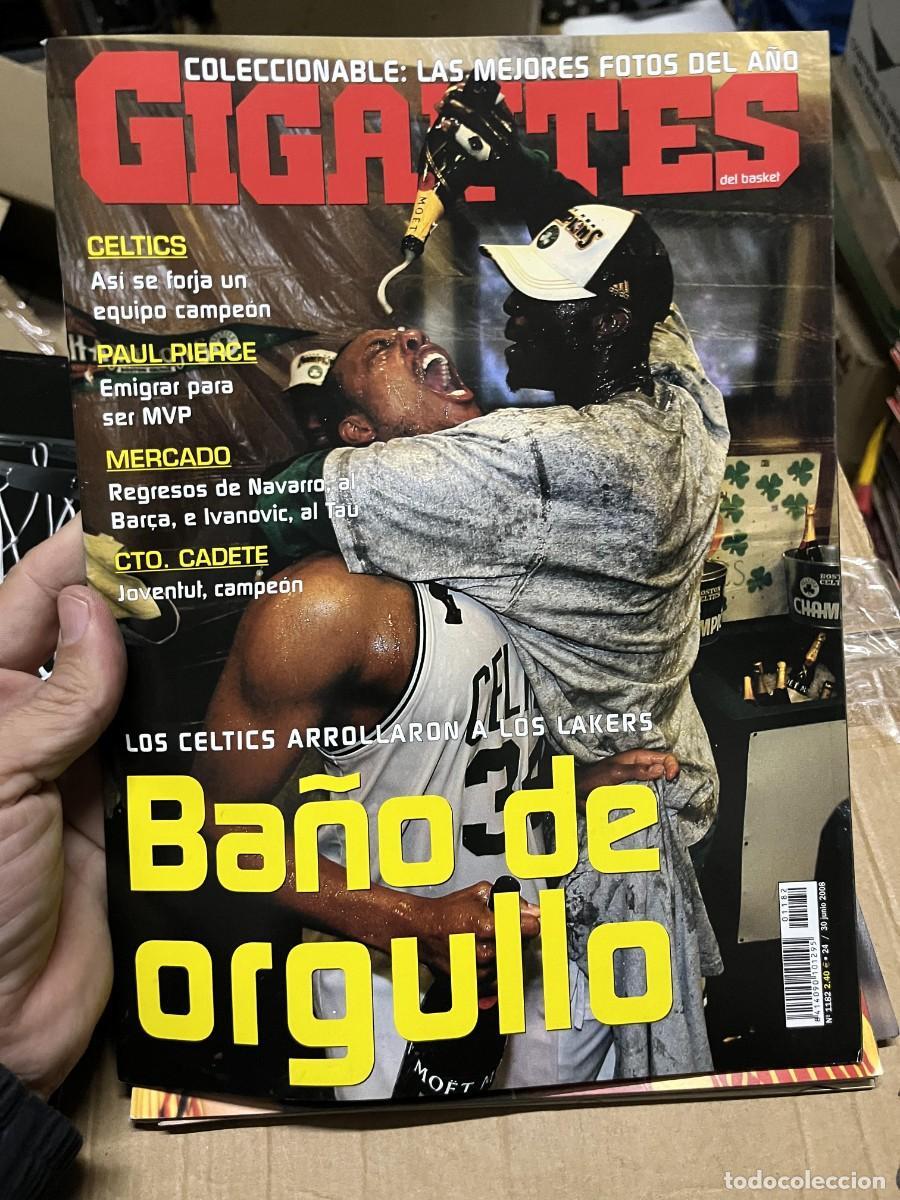 Coleccionismo deportivo: REVISTA GIGANTES DEL BASKET # 1182 JULIO 2008 CELTICS PAUL PIERCE LAKERS