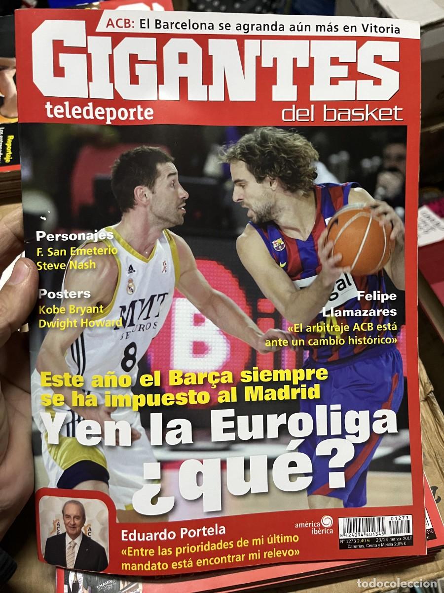 Coleccionismo deportivo: REVISTA GIGANTES DEL BASKET # 1273 MARZO 2010 POSTER KOBE BRYANT DWIGHT HOWARD