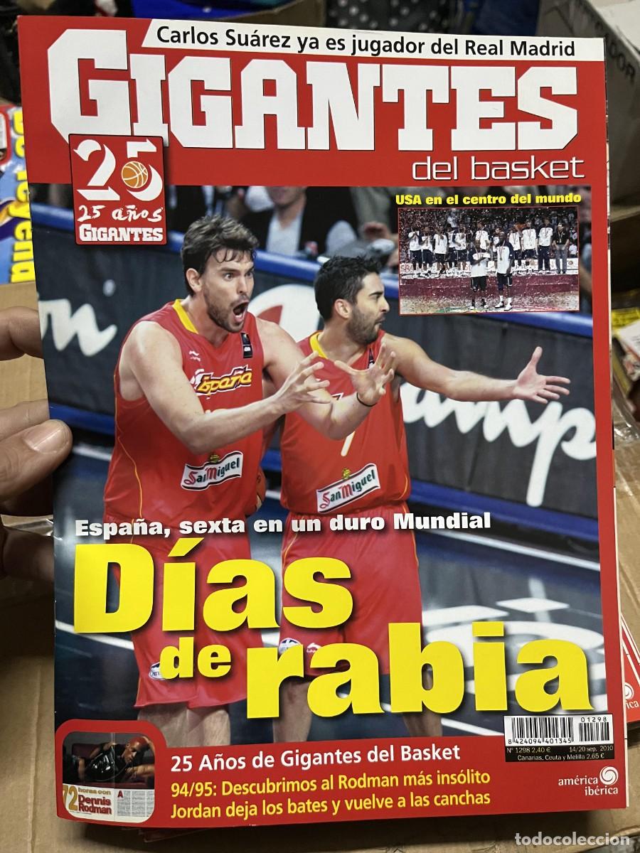 Coleccionismo deportivo: REVISTA GIGANTES DEL BASKET # 1298 SEPTIEMBRE 2010 USA CAMPEON MUNDIAL ESPA&Ntilde;A