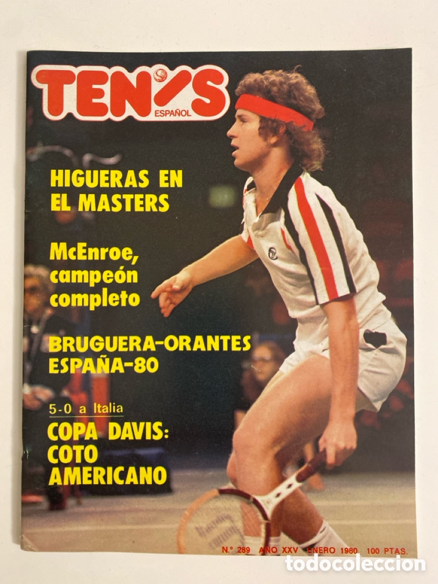 Collectionnisme sportif: Revista Tenis Espa&ntilde;ol num 289 del 1980