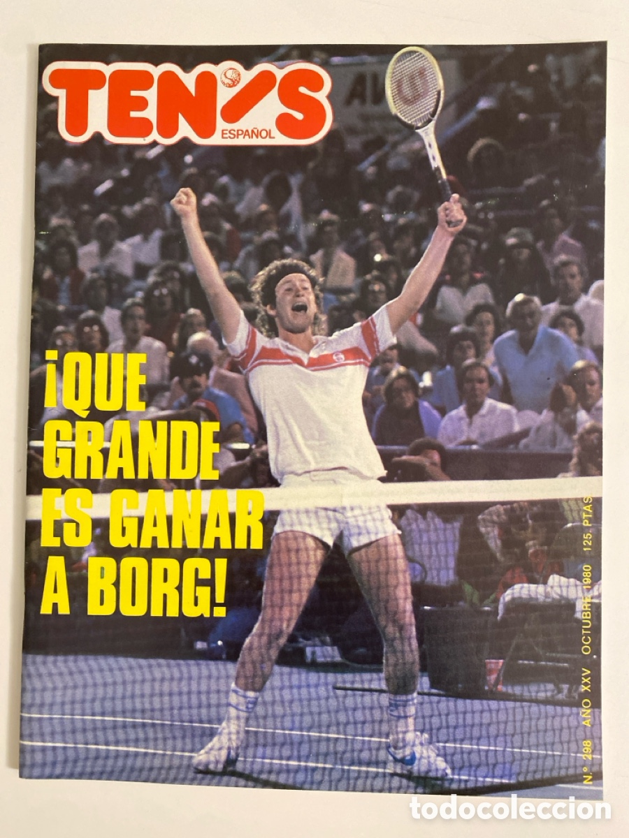 Collectionnisme sportif: Revista Tenis Espa&ntilde;ol num 298 del 1980