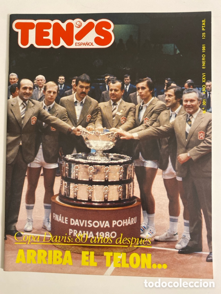 Collectionnisme sportif: Revista Tenis Espa&ntilde;ol num 301 del 1981