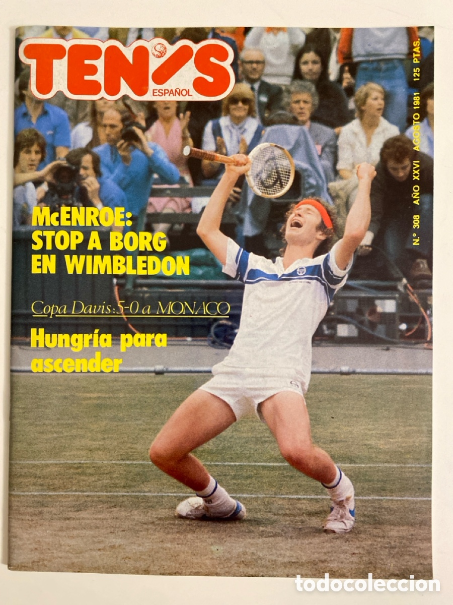 Collectionnisme sportif: Revista Tenis Espa&ntilde;ol num 308 del 1981