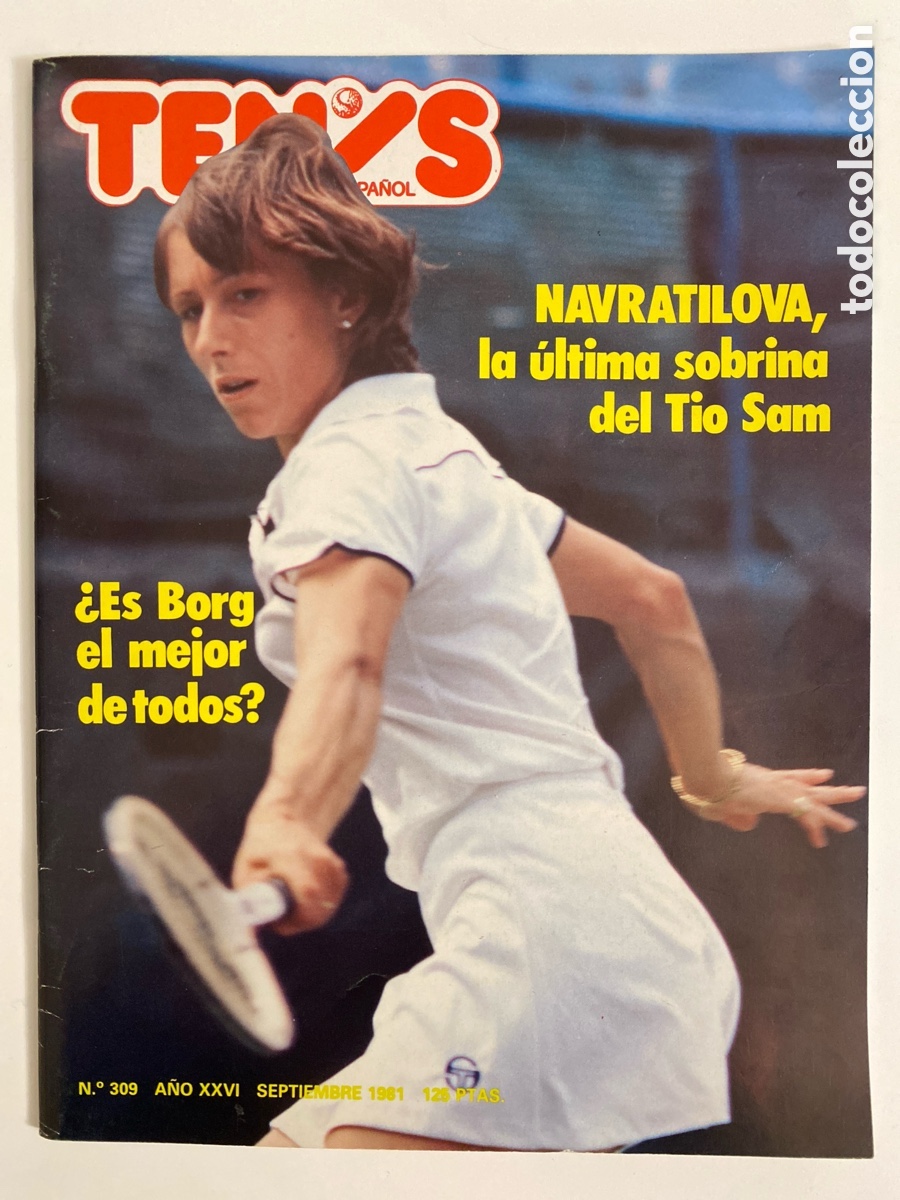 Collectionnisme sportif: Revista Tenis Espa&ntilde;ol num 309 del 1981