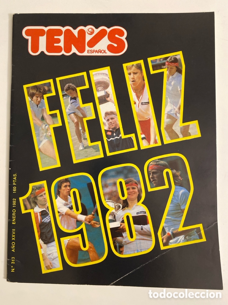 Collectionnisme sportif: Revista Tenis Espa&ntilde;ol num 313 del 1982