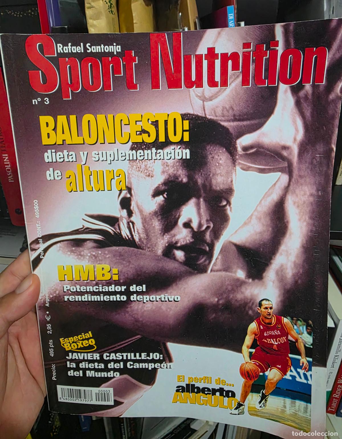 Coleccionismo deportivo: Revista sport nutrition N&ordm; 3 baloncesto especial boxeo Alberto angulo