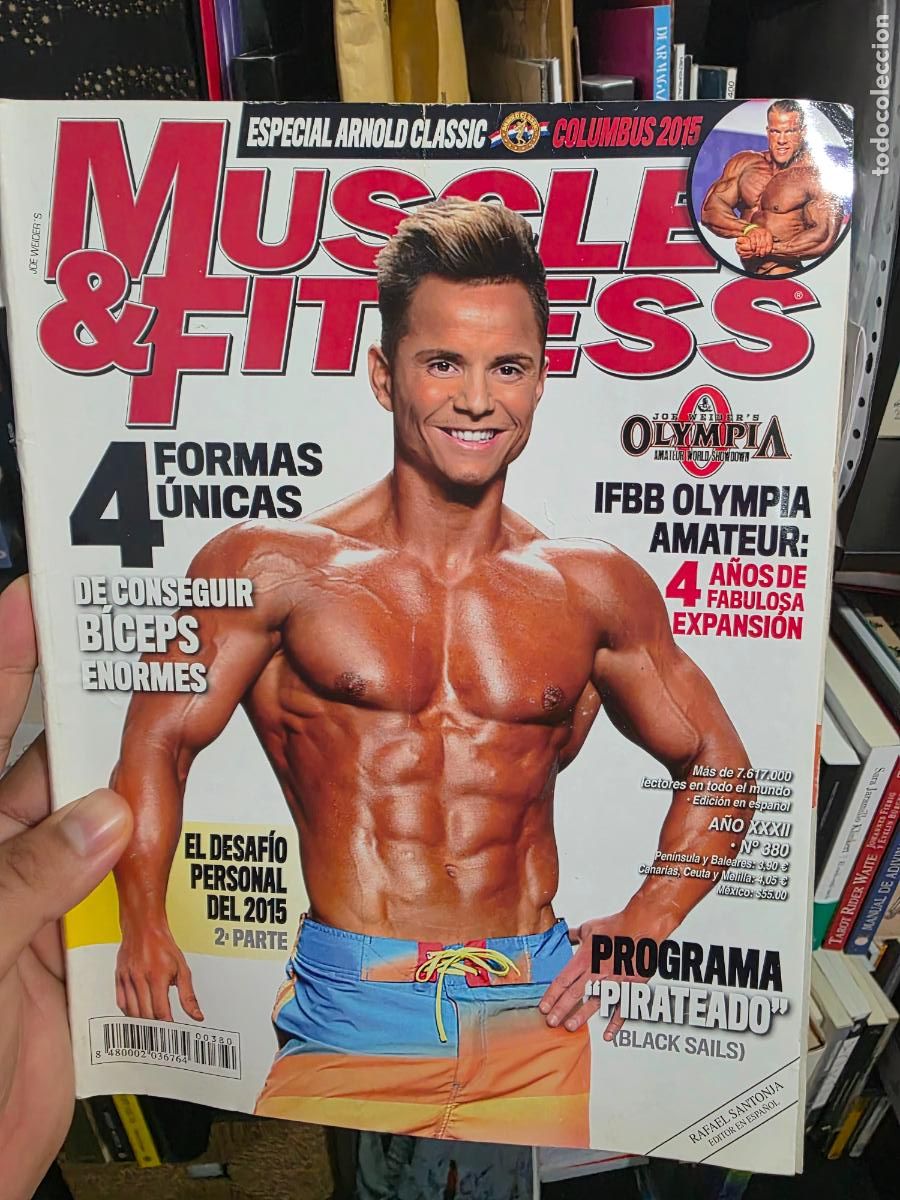 Sports collectibles: Revista the muscle & fitness N&ordm; 380 ejercicio nutricion f&iacute;sico culturismo culturista fisioculturismo