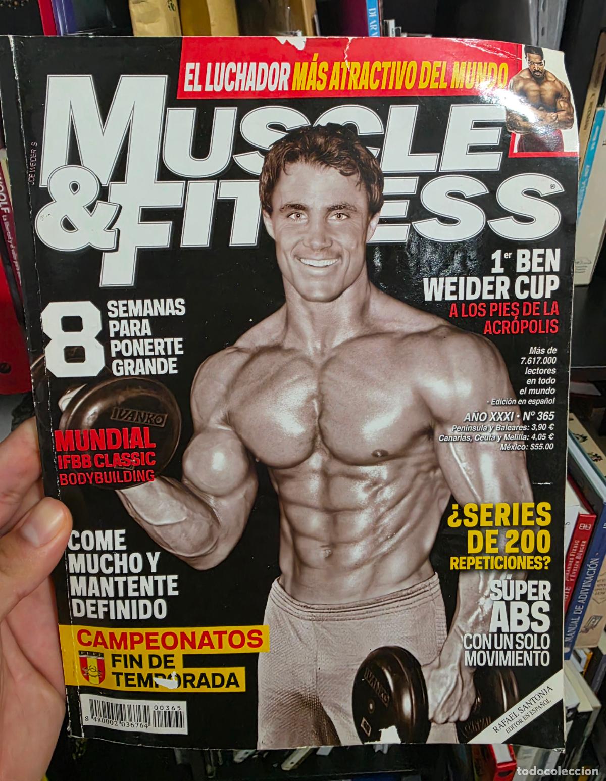 Sports collectibles: Revista the muscle & fitness N&ordm; 365 f&iacute;sico culturismo culturista fisioculturismo deporte y nutricion