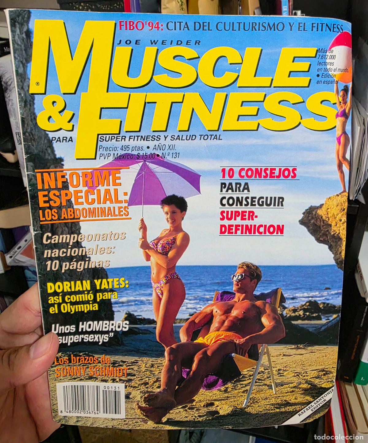 Sports collectibles: Revista the muscle & fitness N&ordm; 131 dorian yates Sonny schmidt f&iacute;sico culturismo deporte