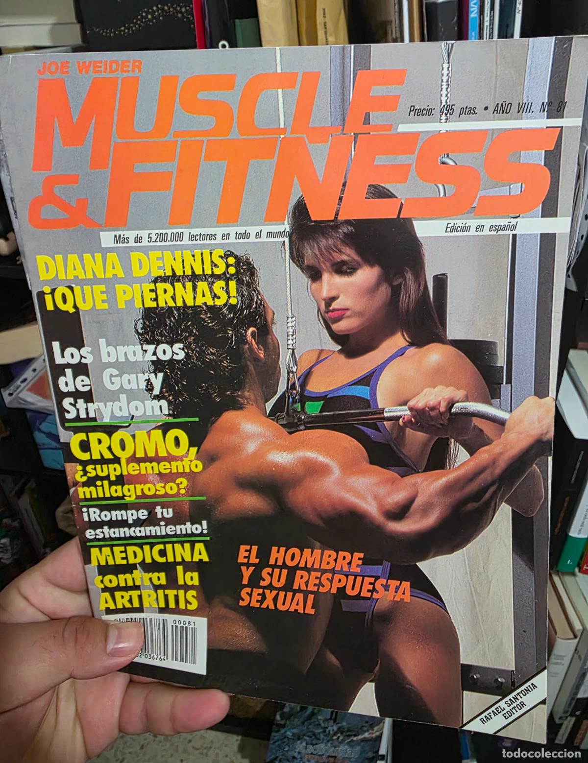 Collectionnisme sportif: Revista the muscle & fitness N&ordm; 81 f&iacute;sico culturismo Diana dennis Gary strydom culturista