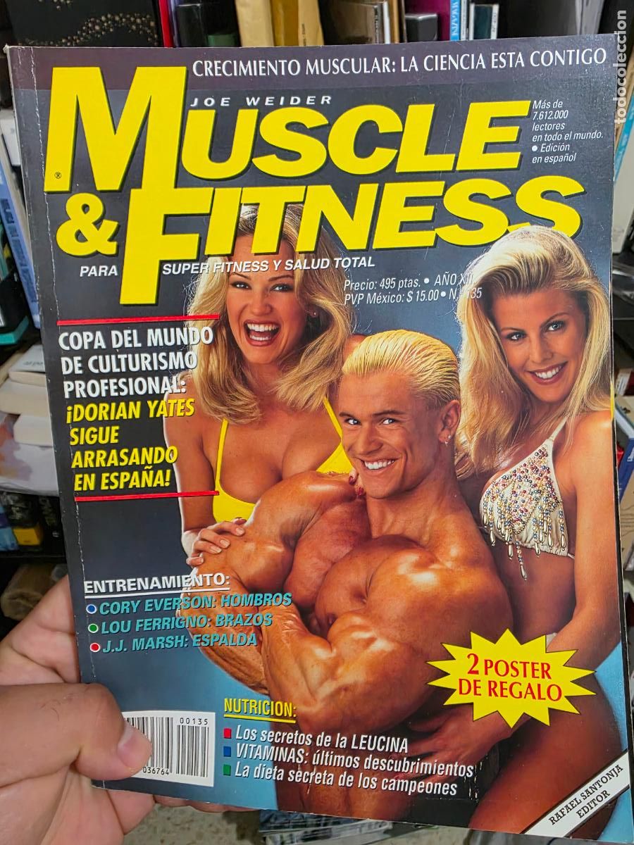 Coleccionismo deportivo: Revista the muscle & fitness N&ordm; 135 lee priest dorian yates Cory everson lou ferrigno j. j. marsh
