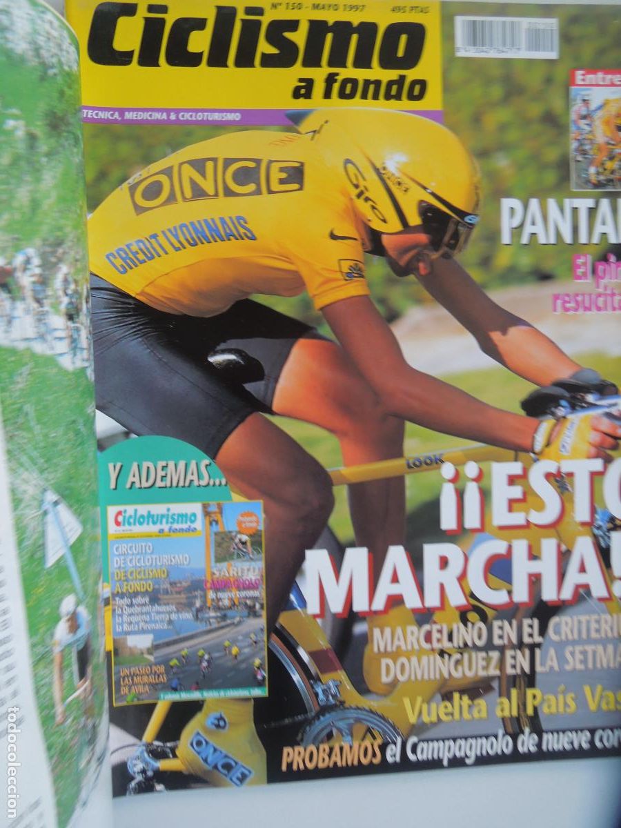 Coleccionismo deportivo: CICLISMO A FONDO N&ordm; 150- 05-1997- PANTANI- NCLUYE REPRODUCCION FACSIMIL NUMERO 1-1985