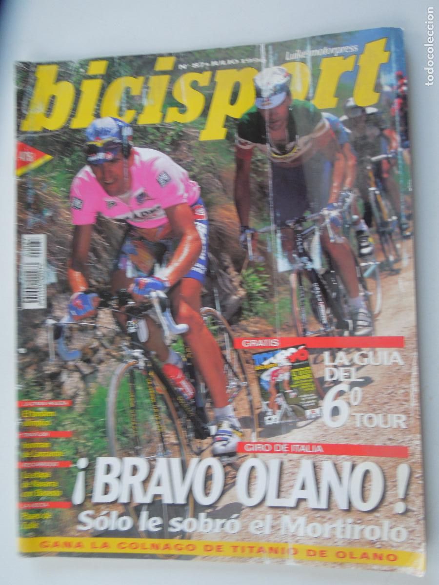 Coleccionismo deportivo: BICISPORT N&ordm; 87 -07-1996- BRAVO OLANO