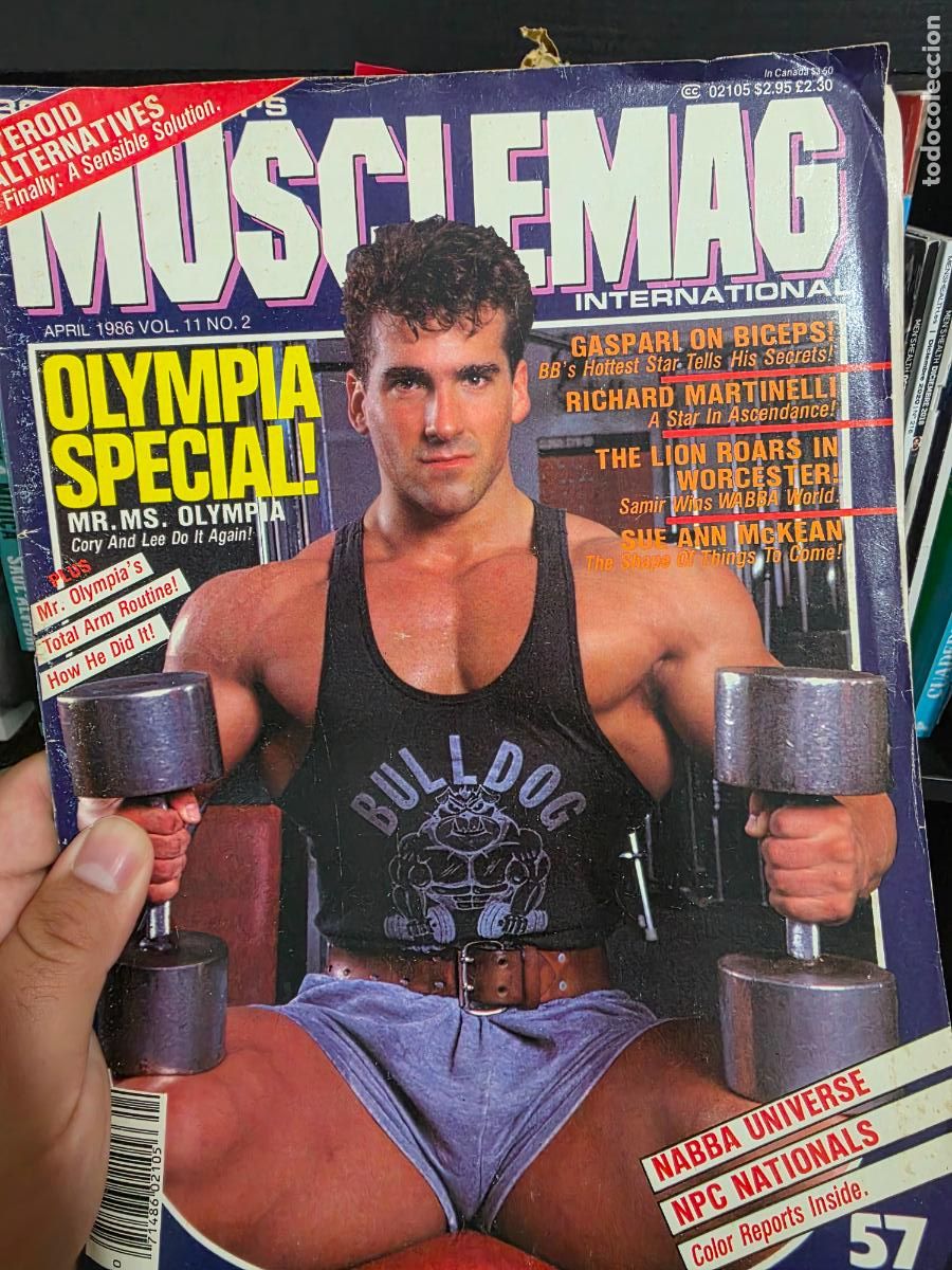 Coleccionismo deportivo: Revista the musclemag INGLES april 1986 N⁰ 2 f&iacute;sico culturismo Cory everson lee haney