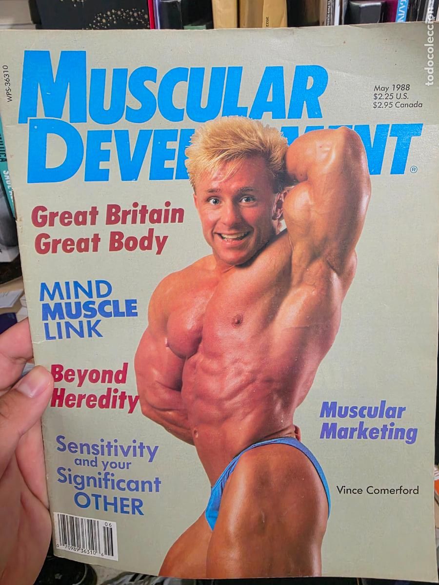 Collectionnisme sportif: Revista muscular development INGLES may 1988 ejercicio nutricion f&iacute;sico culturismo