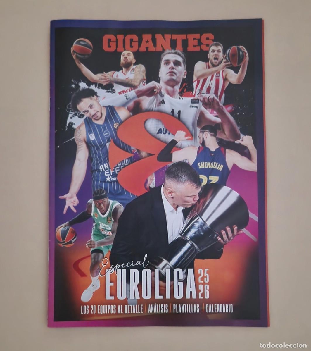 Sammelleidenschaft Sport: REVISTA GIGANTES DEL BASKET. ESPECIAL GU&Iacute;A EUROLIGA BALONCESTO 2025- 2026