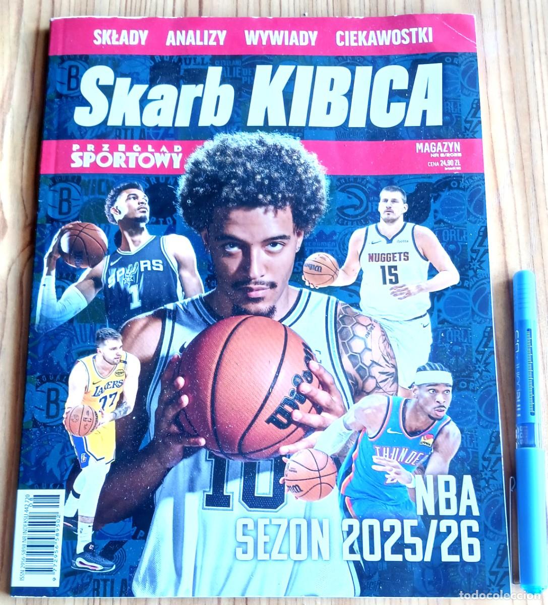 Coleccionismo deportivo: NBA 2025 2026 25 26 MEDIA GUIDE SKARB KIBICA POLSKA REVISTA MAGAZINE BASKET PLAYERS TEAMS 100Pg 301R
