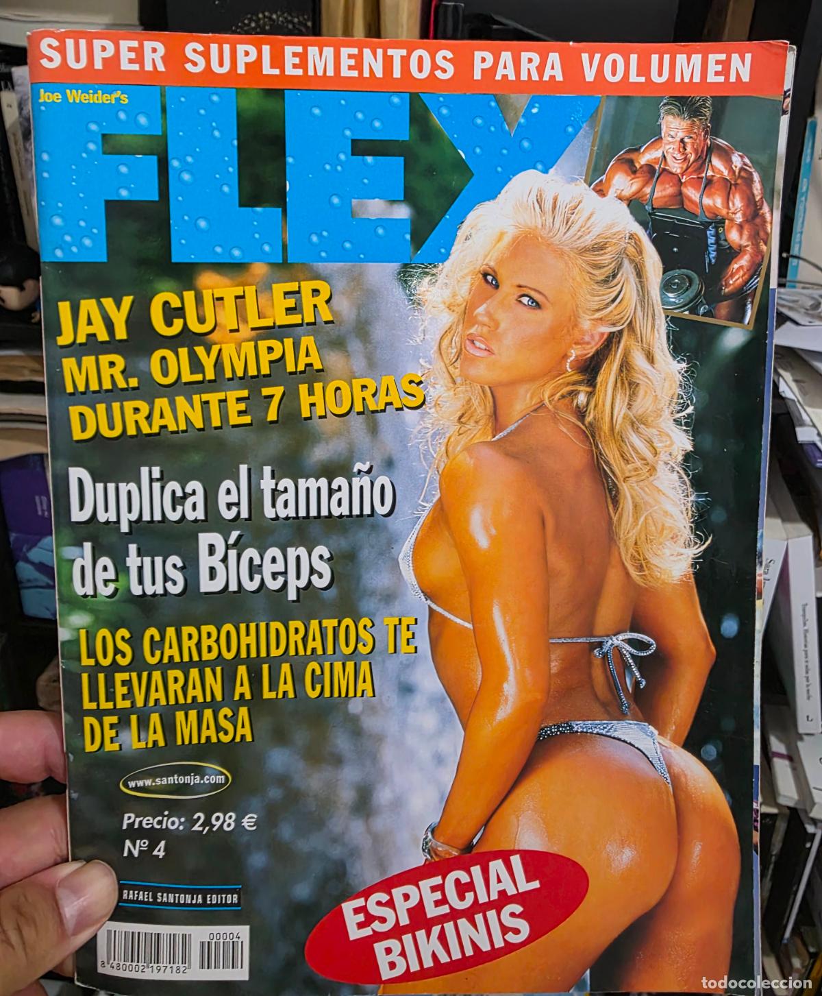 Coleccionismo deportivo: Revista FLEX N⁰ 4 jay cutler especial bikinis interviu mujeres fisico culturismo culturista