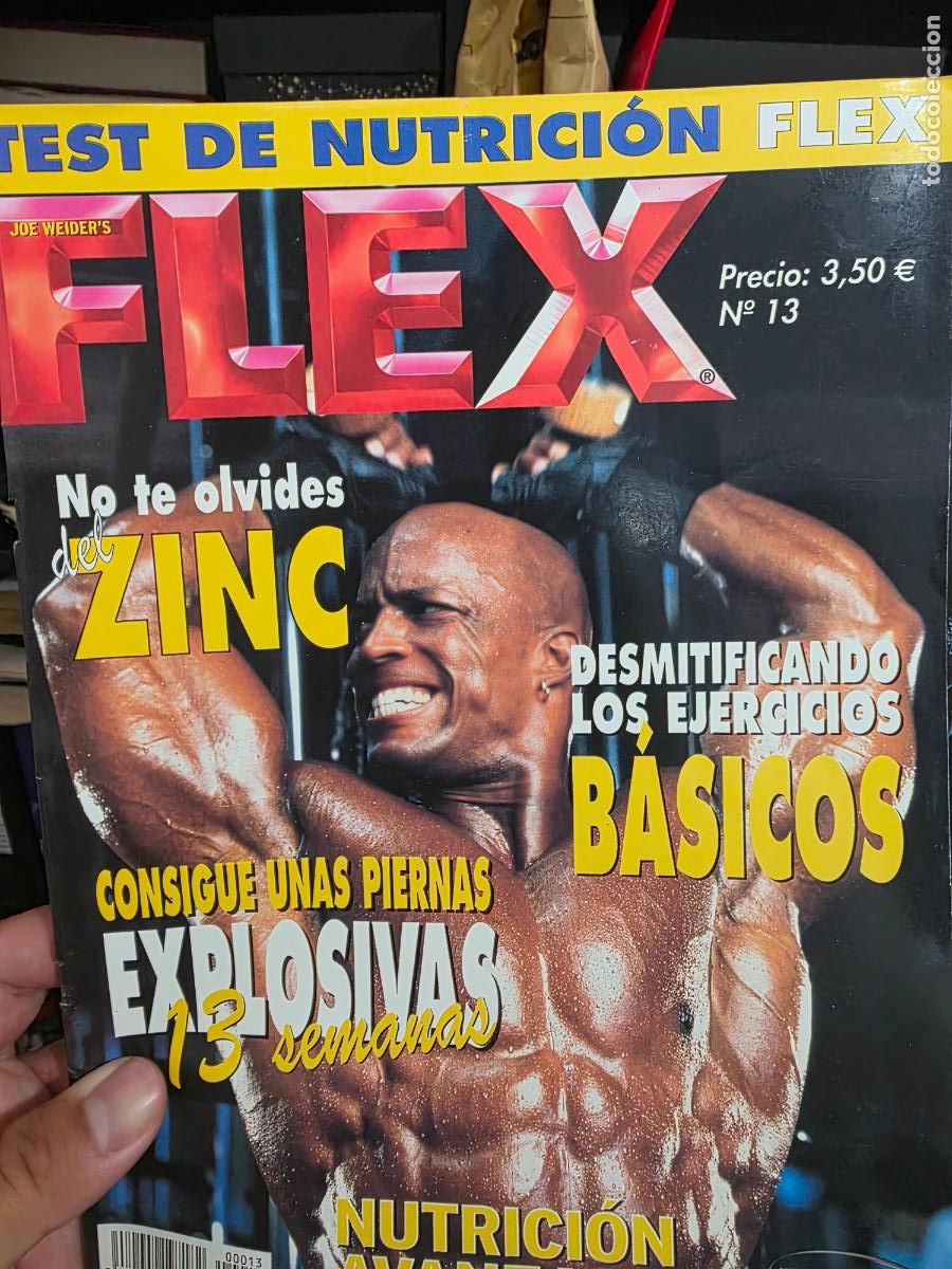 Coleccionismo deportivo: Revista FLEX n⁰ 13 shawn ray fisico culturismo culturista nutricion culturistas musculos deporte