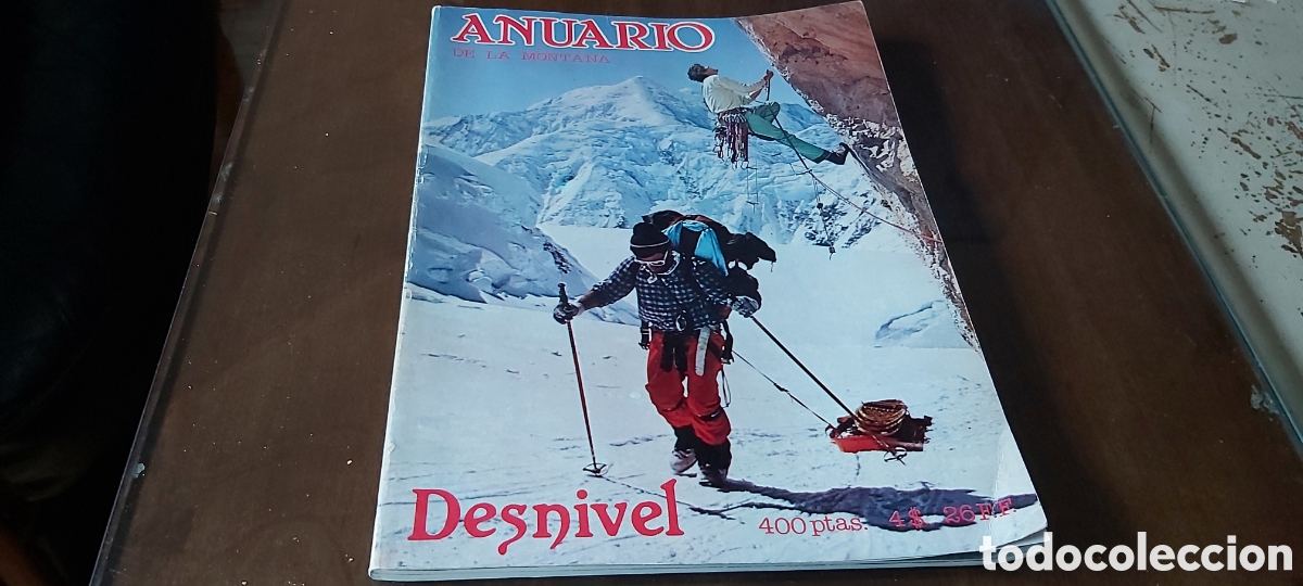 Collectionnisme sportif: Desnivel revista espa&ntilde;ola de escalada anuario 1982