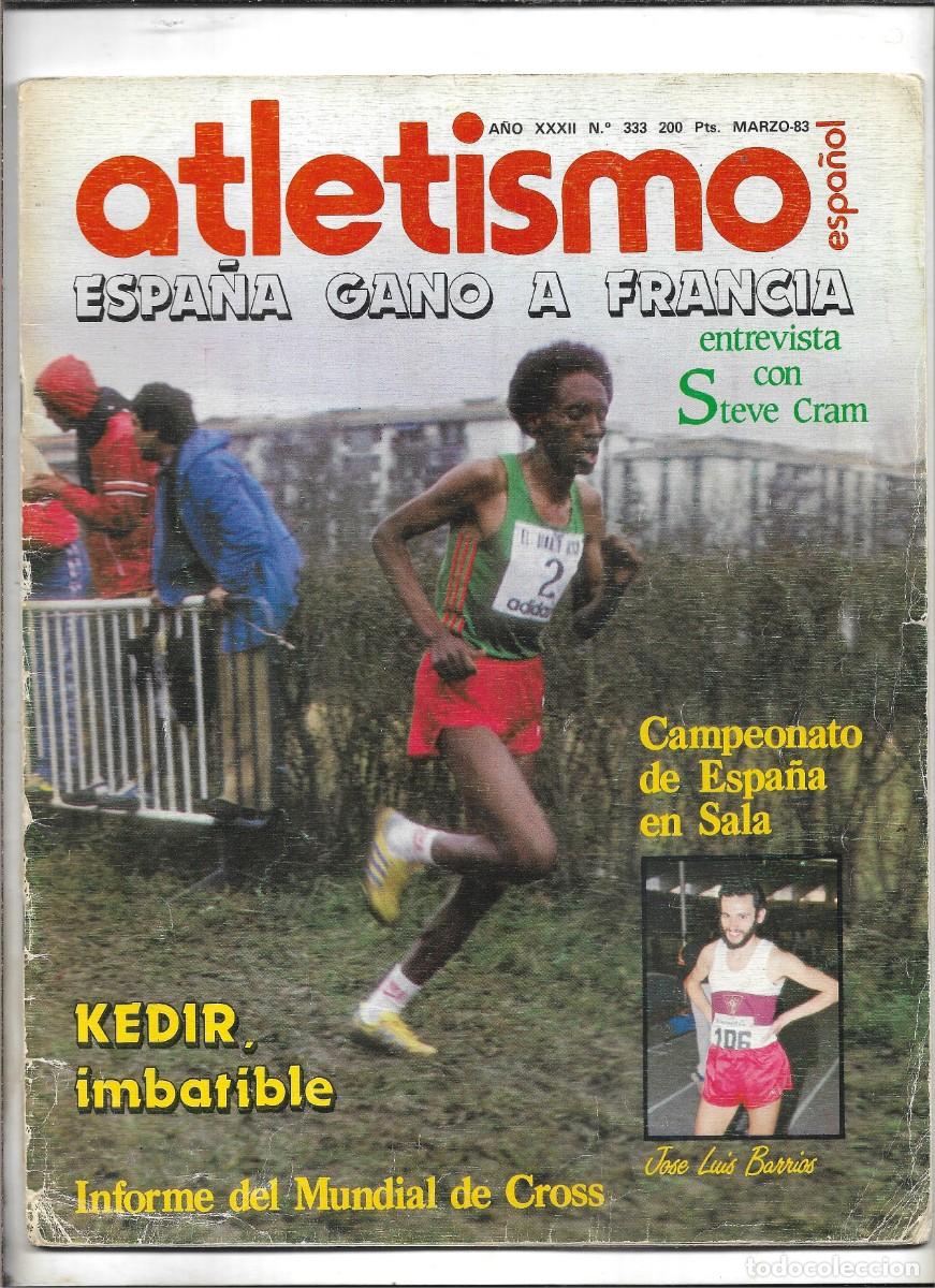 Sammelleidenschaft Sport: P- REVISTA DE 50 Pags de ATLETISMO ESPA&Ntilde;A GANO A FRANCIA EN MARZO DE 1.983