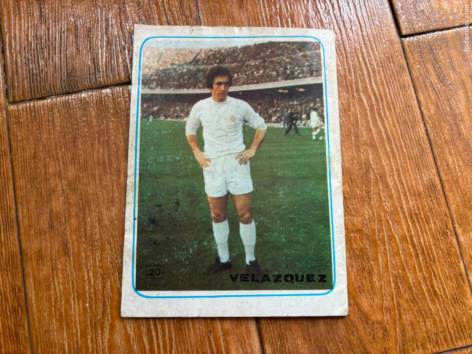 Coleccionismo deportivo: REVISTA CONTEMPORANEA FOTOGRAFIA FOTO EN CONTRAPORTADA DE VELAZQUEZ DEL REAL MADRID 1971 1972 71 72