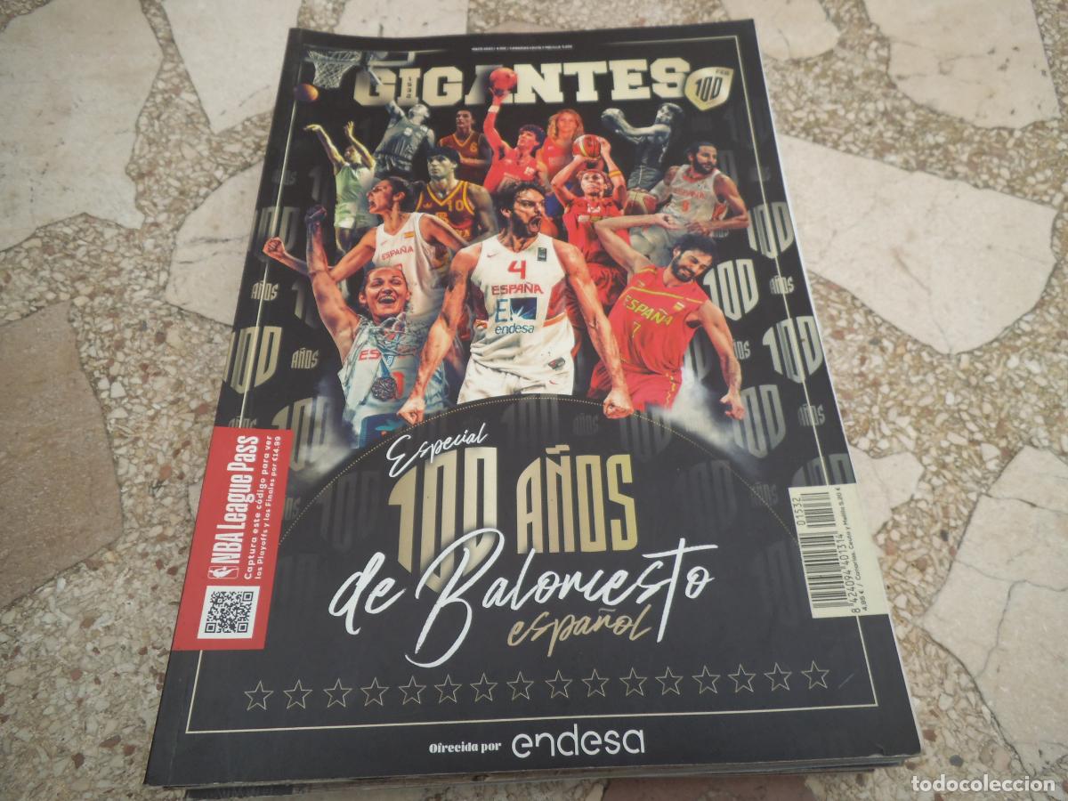 Sammelleidenschaft Sport: revista de basket, gigantes n&ordm; 1532, especial 100 a&ntilde;os de baloncesto espa&ntilde;ol