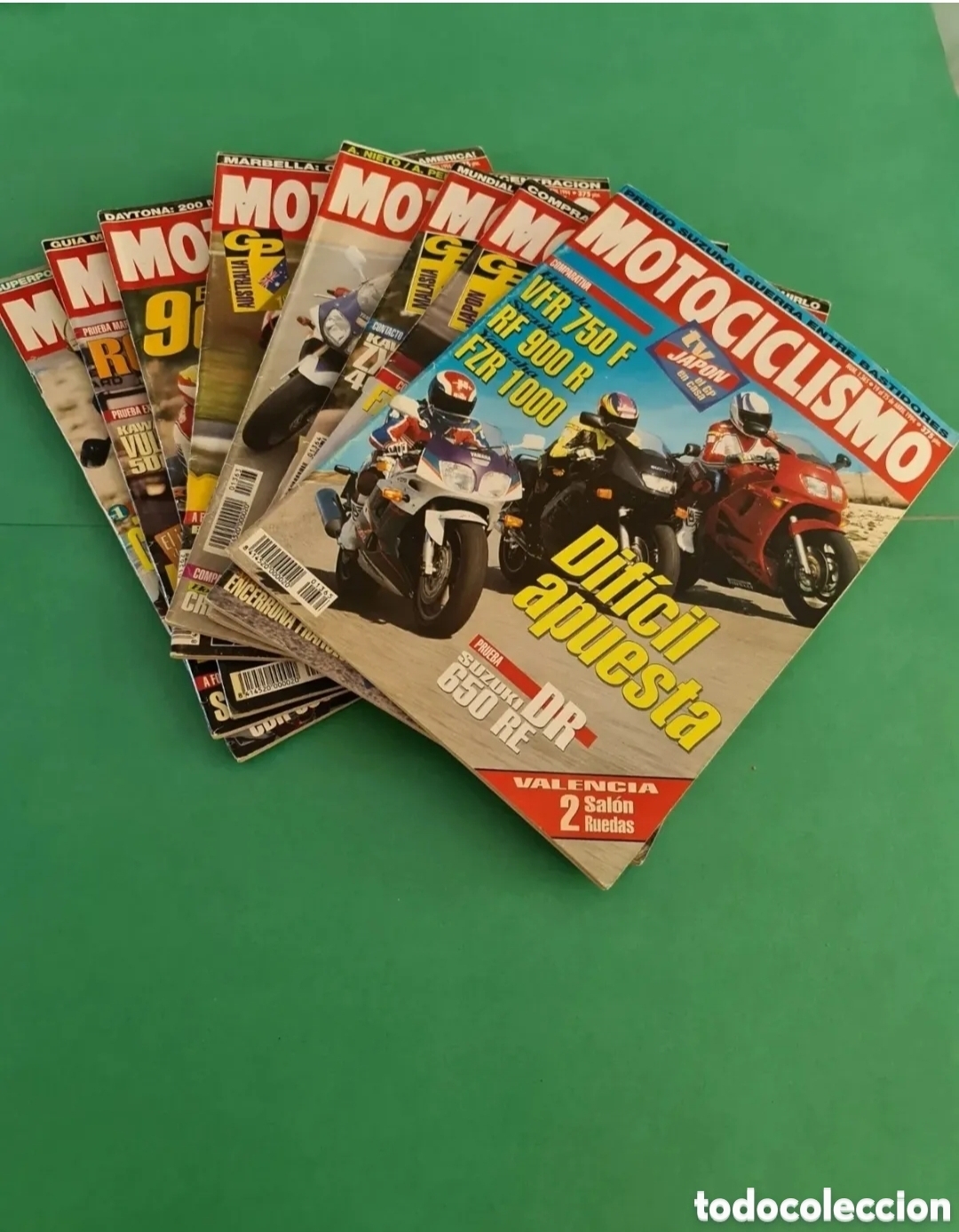 Sports collectibles: Lote 8 revistas Motociclismo. A&ntilde;o 1994