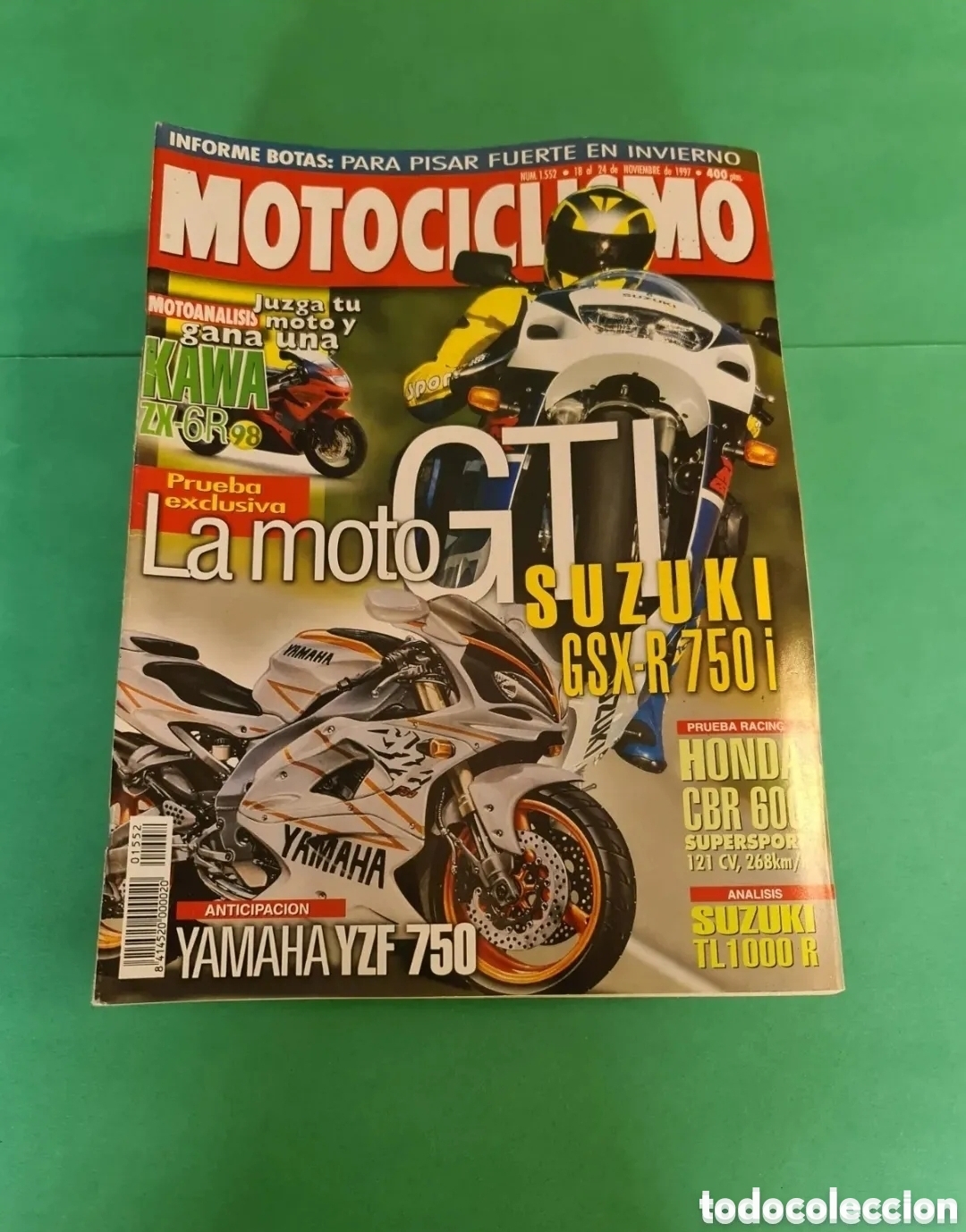 Sports collectibles: Lote 13 revistas motociclismo/ A&ntilde;o 1997