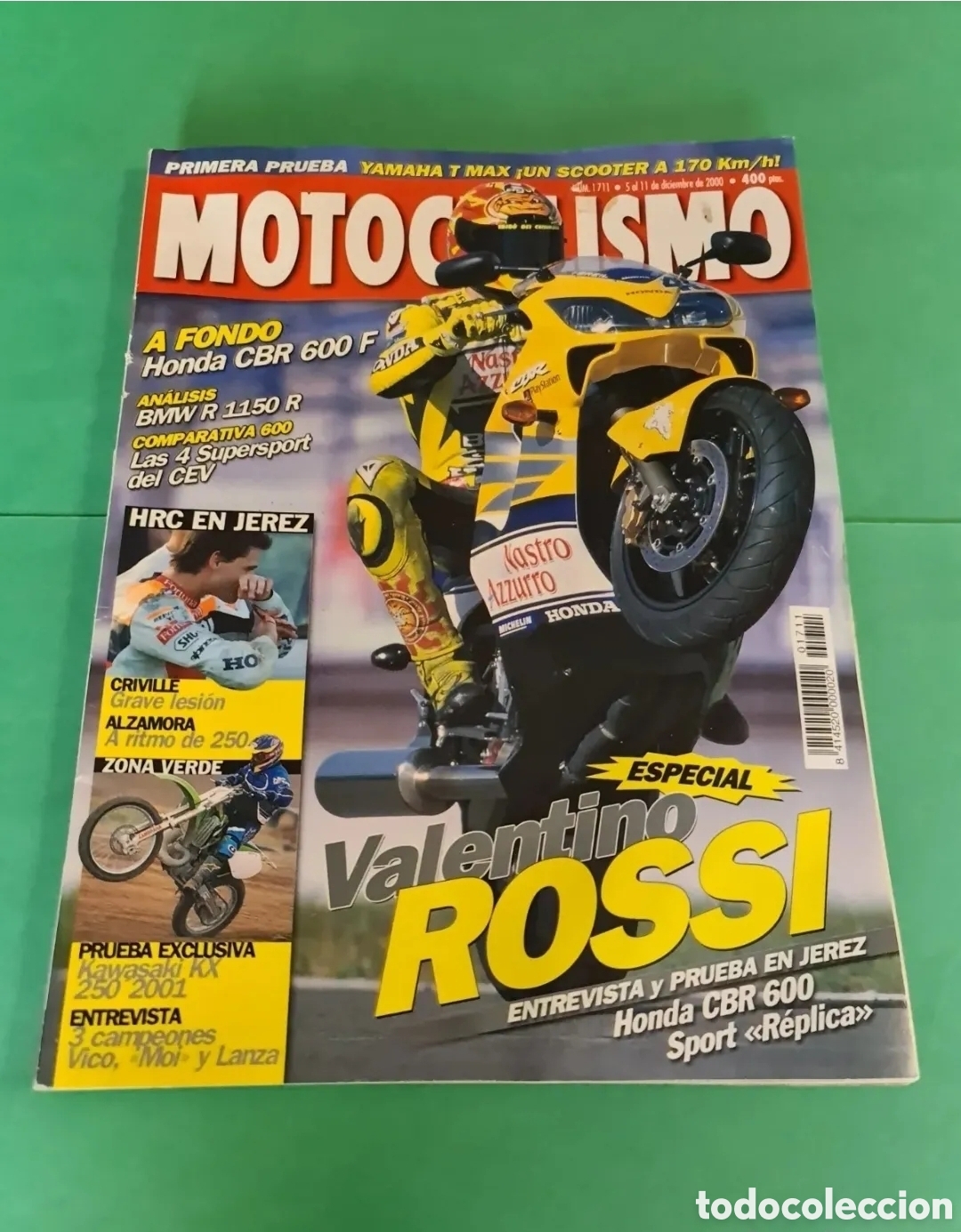 Colecionismo desportivo: Revista motociclismo/ A&ntilde;o 2000.