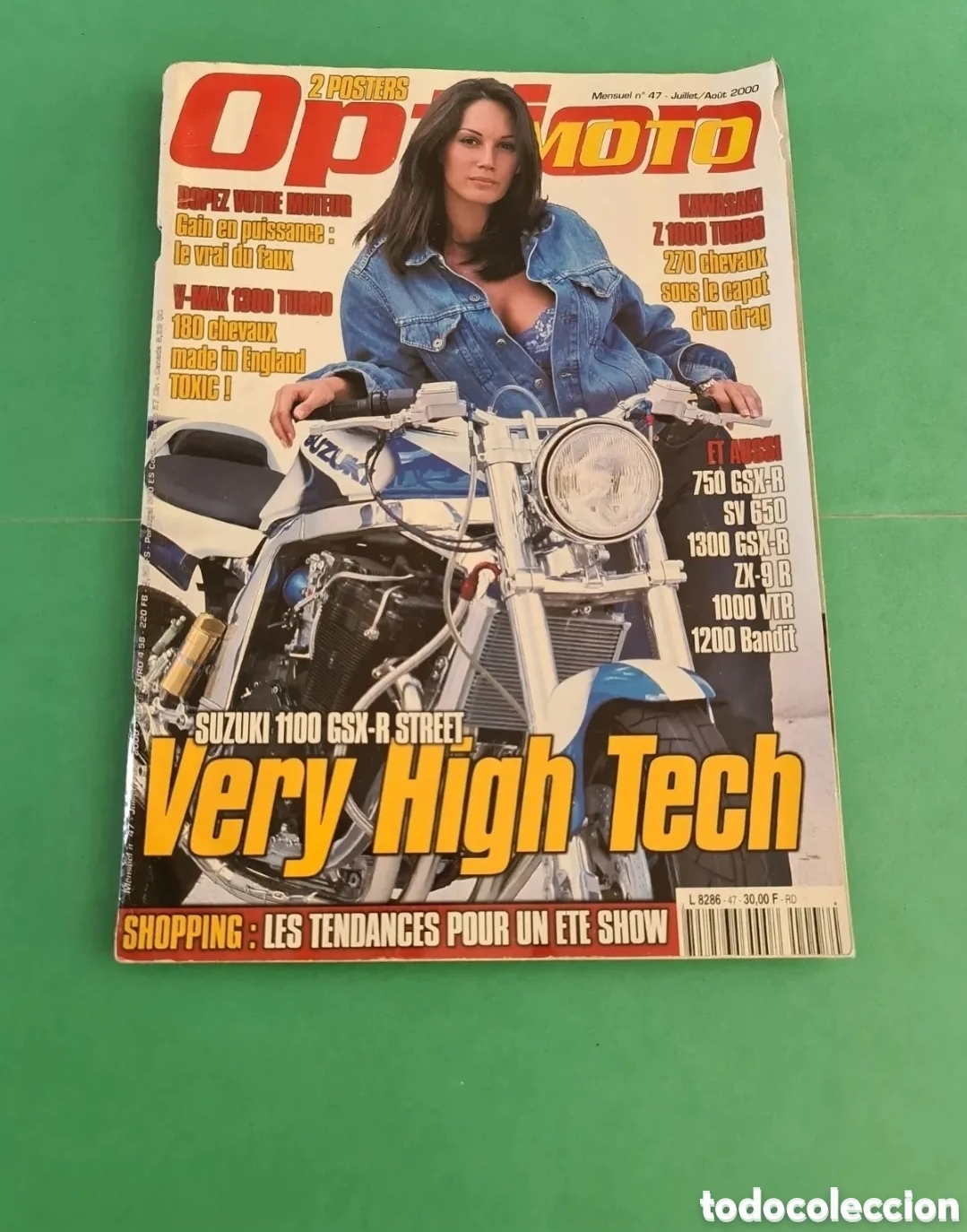 Colecionismo desportivo: Revista Francesa OPTION. N&deg; 47.