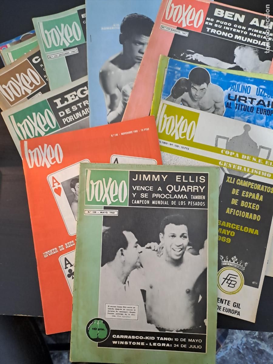 Coleccionismo deportivo: BOXEO REVISTA MENSUAL-FEDERACION ESPA&Ntilde;OLA DE BOXEO-MONTEPIO DE BOXEADORES