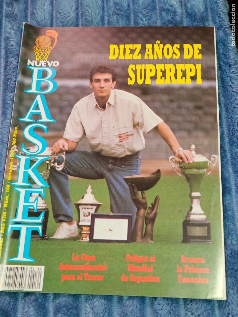 Sports collectibles: REVISTA NUEVO BASKET - N&ordm; 160 - 1987 - SIN POSTER