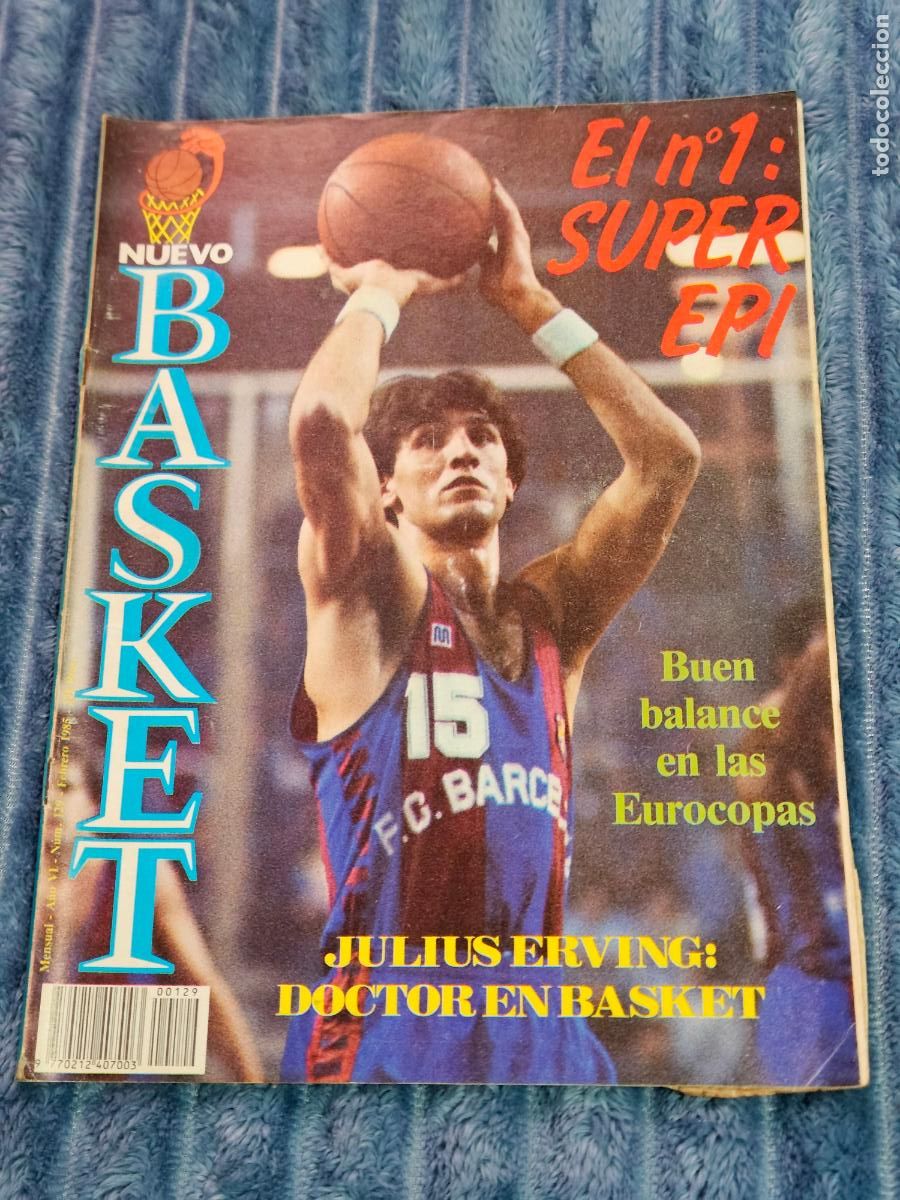 Sports collectibles: REVISTA NUEVO BASKET - N&ordm; 129 - 1985 - SIN POSTER