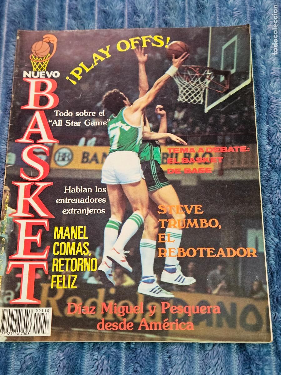 Sports collectibles: REVISTA NUEVO BASKET - N&ordm; 118 - 1984 - SIN POSTER