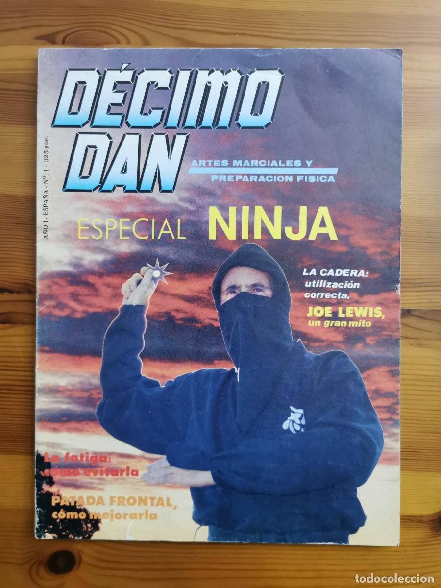 Sports collectibles: DECIMO DAN: ARTES MARCIALES Y PREPARACI&Oacute;N FISICA - LOTE DE 59 NUMEROS - 1986 a 1990