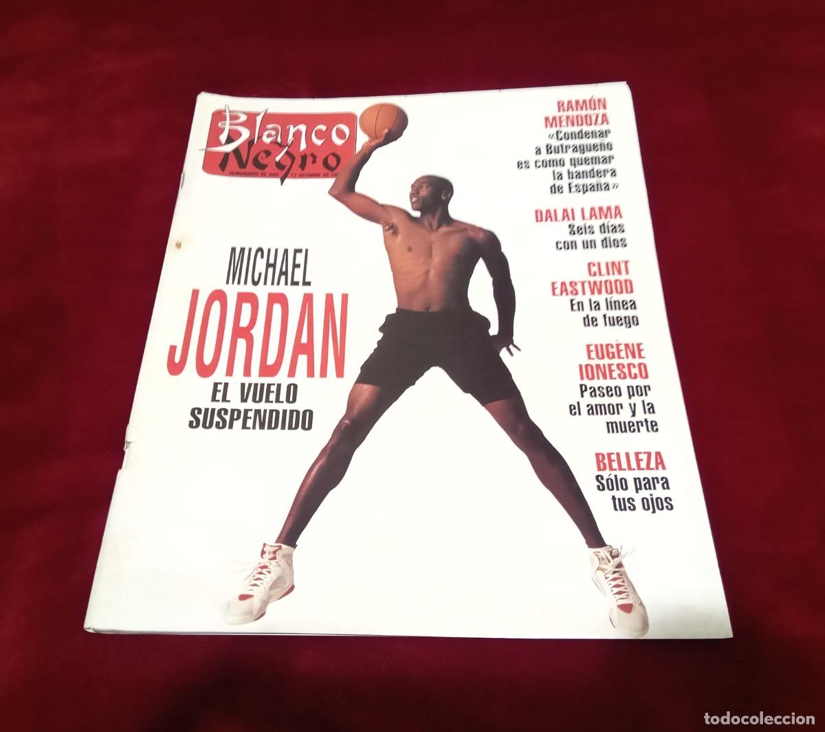 Sports collectibles: REVISTA MAGAZINE BLANCO Y NEGRO #3877 MICHAEL JORDAN REPORTAJE A&Ntilde;O 1993 CHICAGO BULLS SEMANARIO ABC