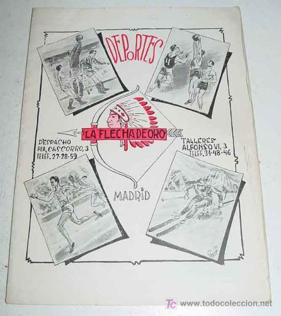 Collezionismo sportivo: ANTIGUO CATALOGO DE DEPORTES - LA FLECHA DE ORO - MADRID - LA TEMPORADA NO LA ESPECIFICA - RUGBY - B