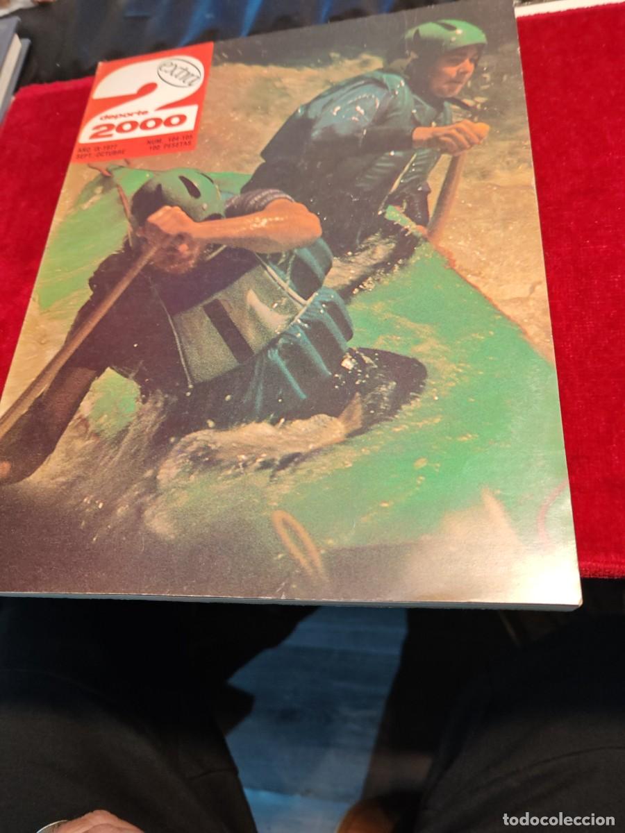 Coleccionismo deportivo: Revista deporte 2000 portada pirag&uuml;ismo 104-105