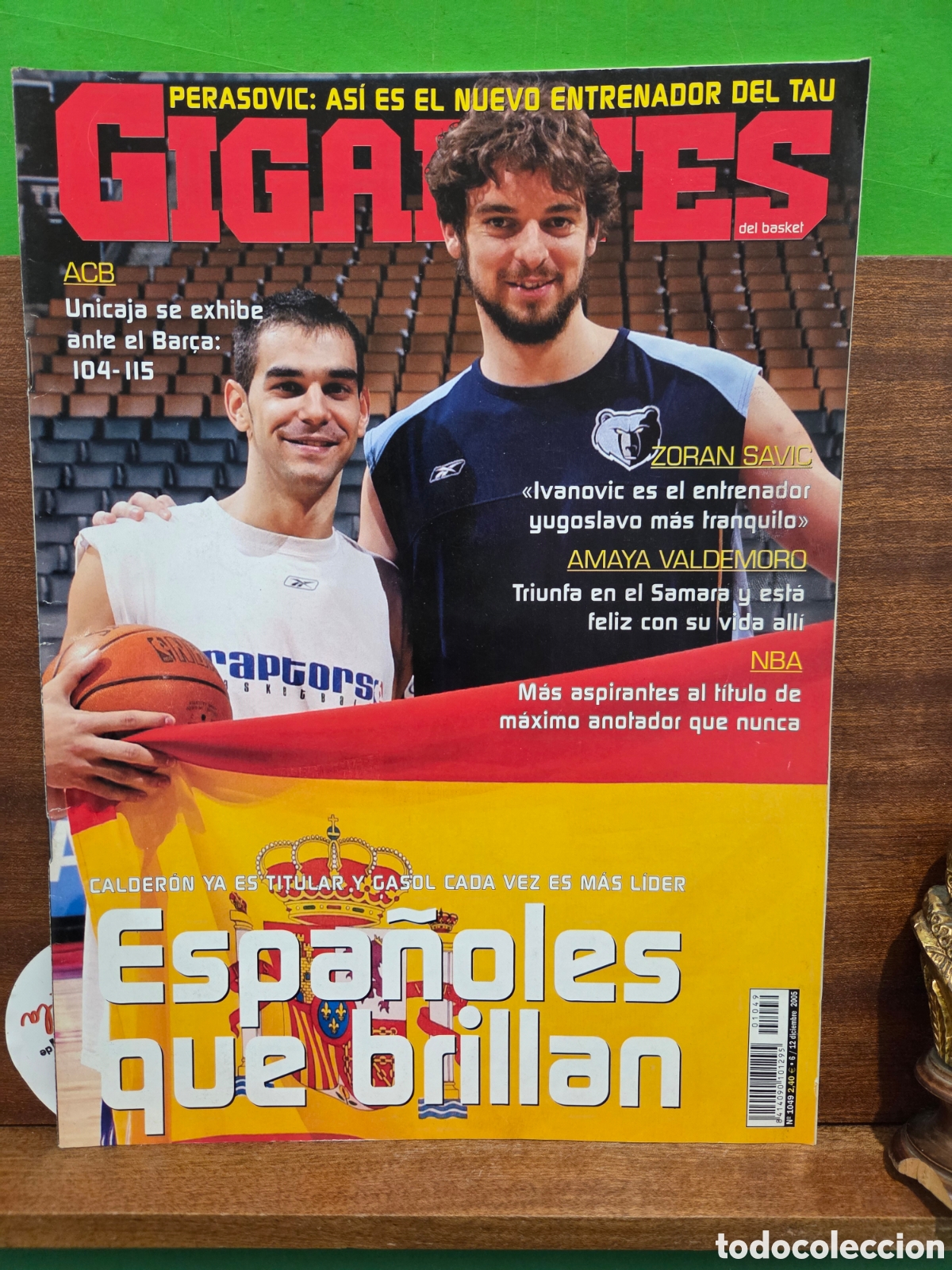 Coleccionismo deportivo: REVISTA..&rdquo;&rdquo;GIGANTES&rdquo;&rdquo;..N&deg;1049...2005..&rdquo;&rdquo;POSTER DE DWYANE WADE Y TIM HARDAWAY&rdquo;&rdquo;....