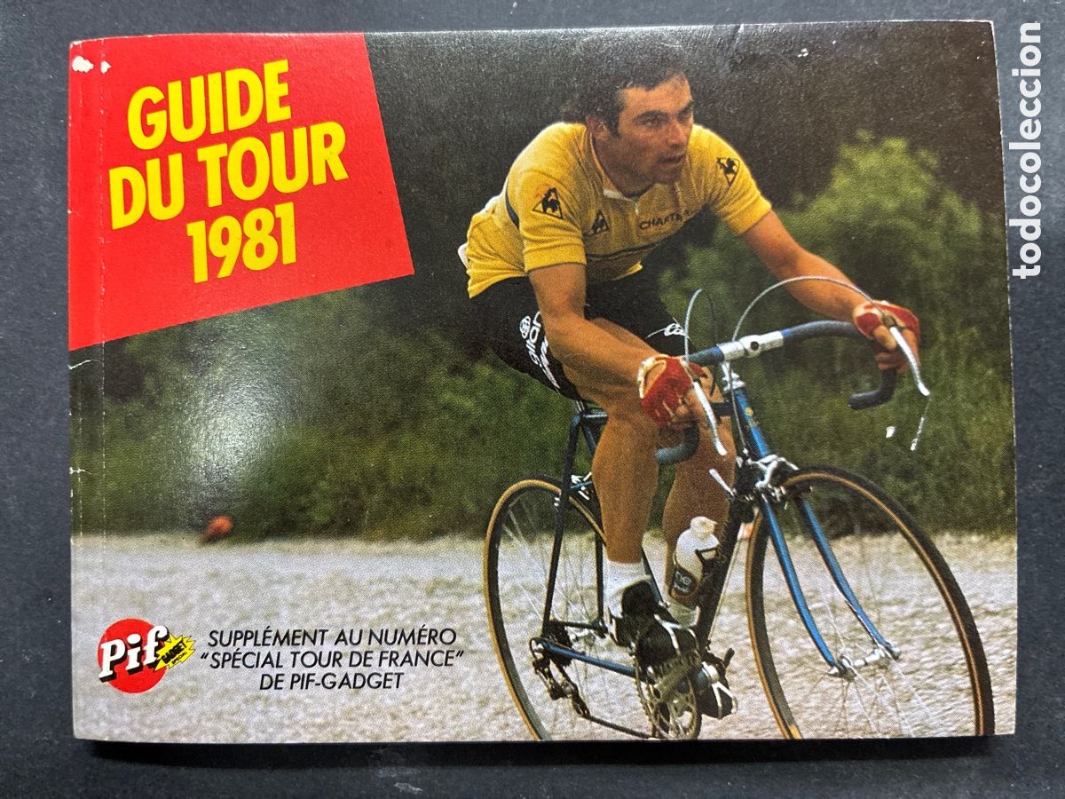 Colecionismo desportivo: GUIA TOUR DE FRANCIA 1981 GUIDE DU TOUR CICLISTA