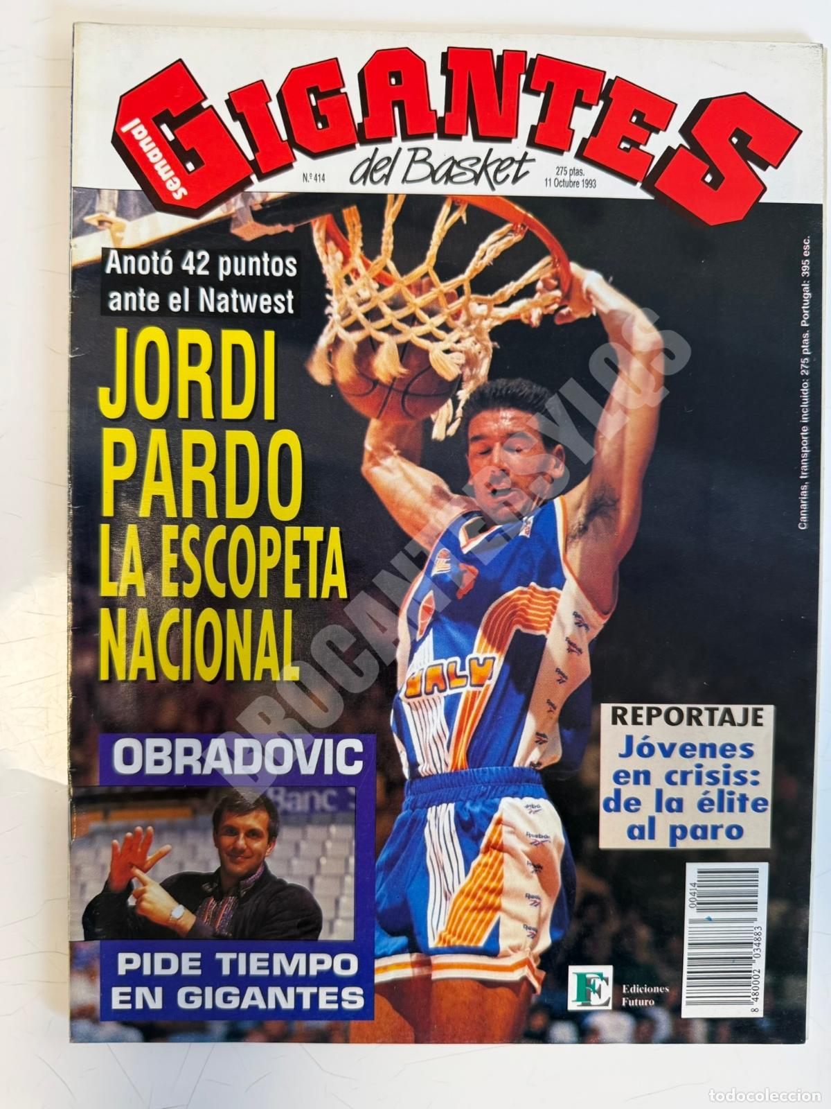 Coleccionismo deportivo: GIGANTES DEL BASKET N.&ordm; 414 (1993)