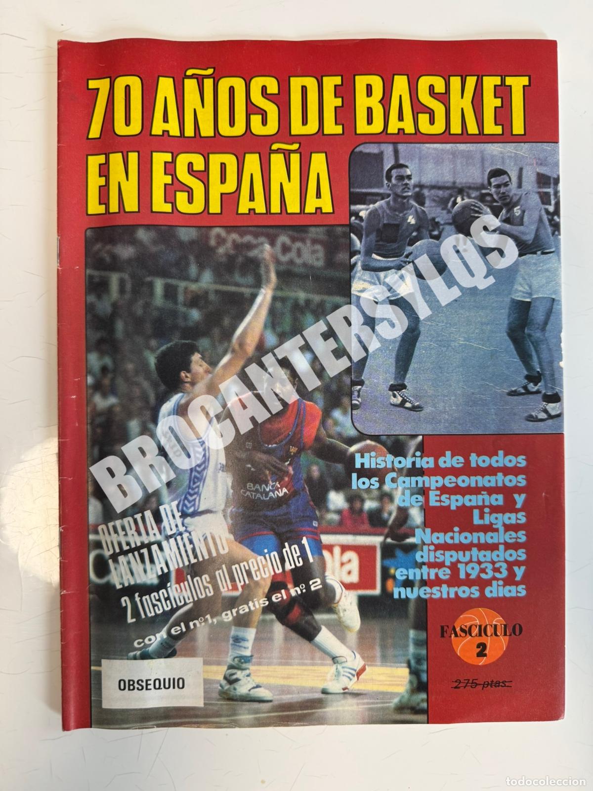 Sports collectibles: 70 A&Ntilde;OS DEL BASKET EN ESPA&Ntilde;A N&ordm;1 (1989)
