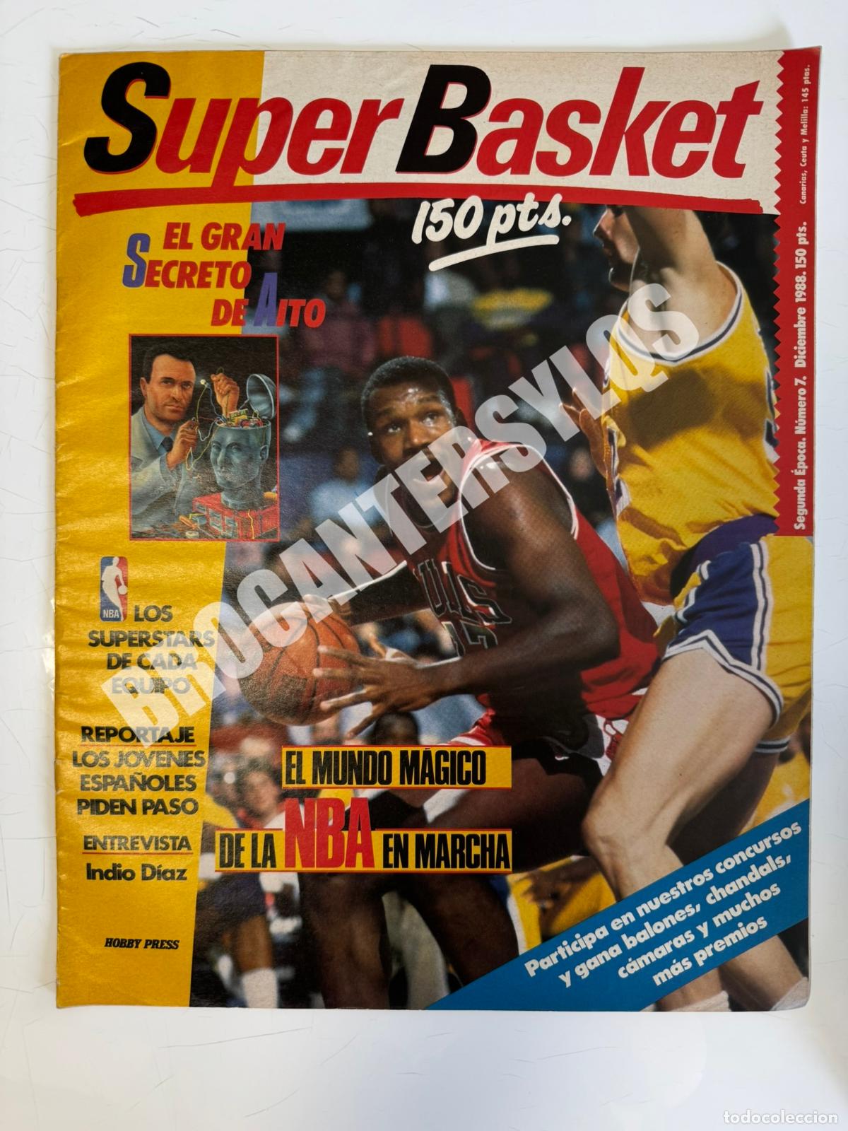 Sports collectibles: SUPER BASKET &ndash; SEGUNDA &Eacute;POCA &ndash; N.&ordm; 7 (1988)