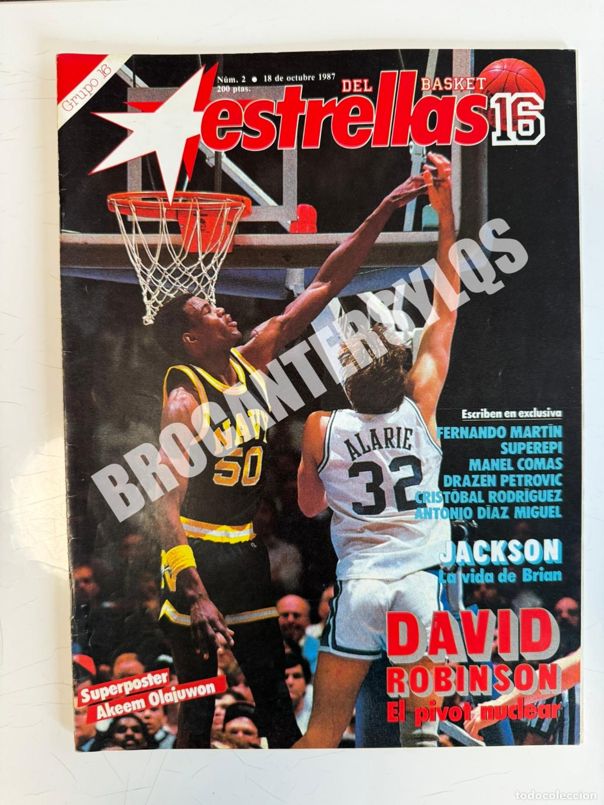 Sports collectibles: ESTRELLAS DEL BASKET N.&ordm; 2 (1987)
