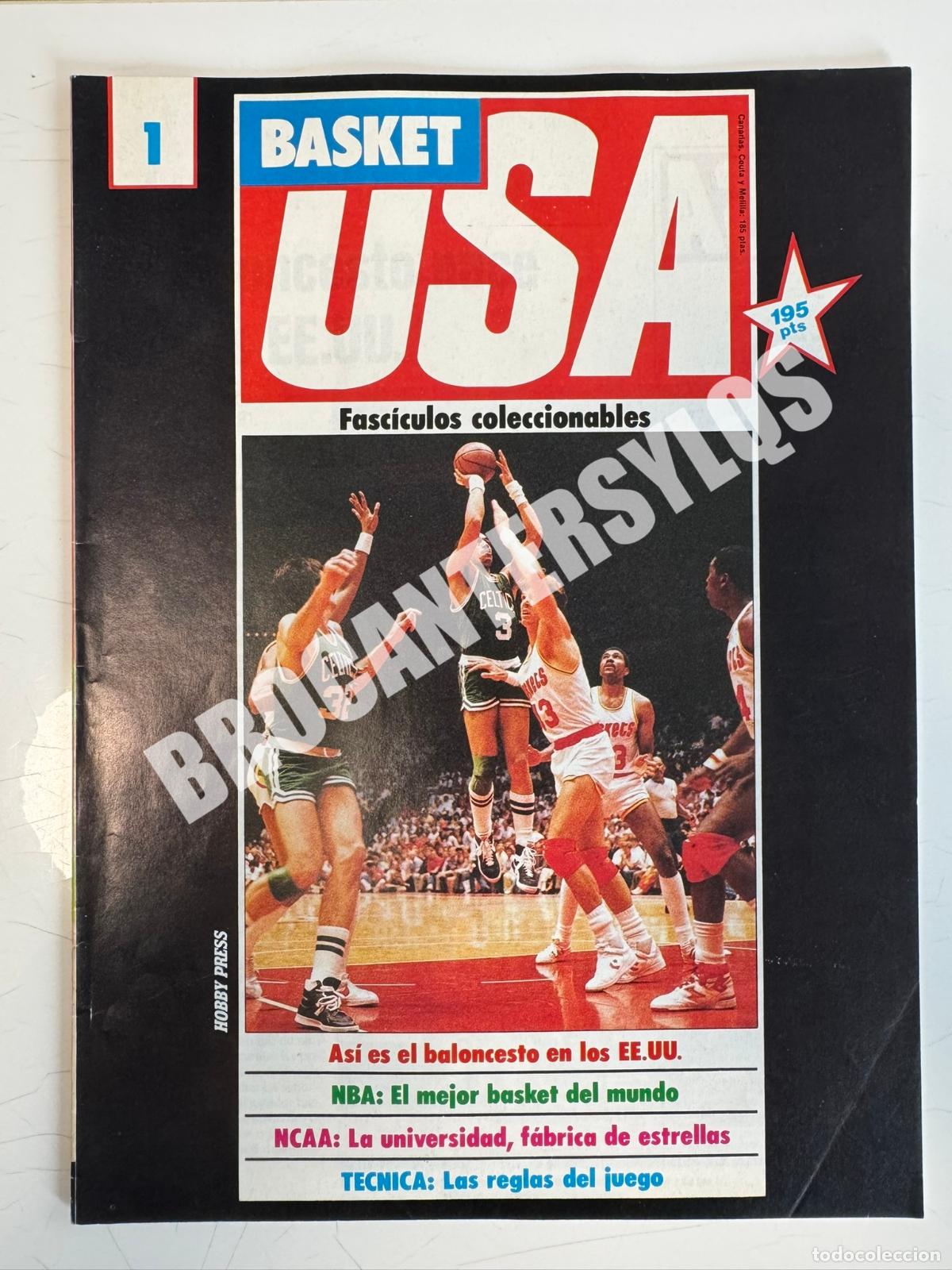 Sports collectibles: BASKET USA N.&ordm; 1