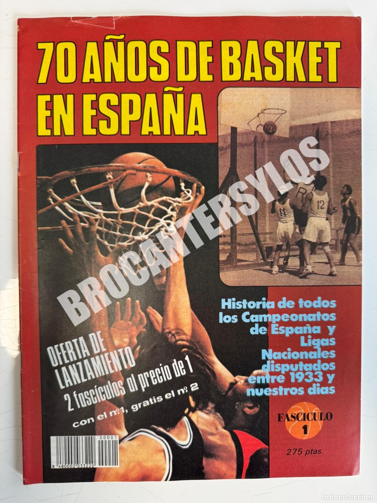 Coleccionismo deportivo: 70 A&Ntilde;OS DEL BASKET EN ESPA&Ntilde;A N&ordm;2 (1989)