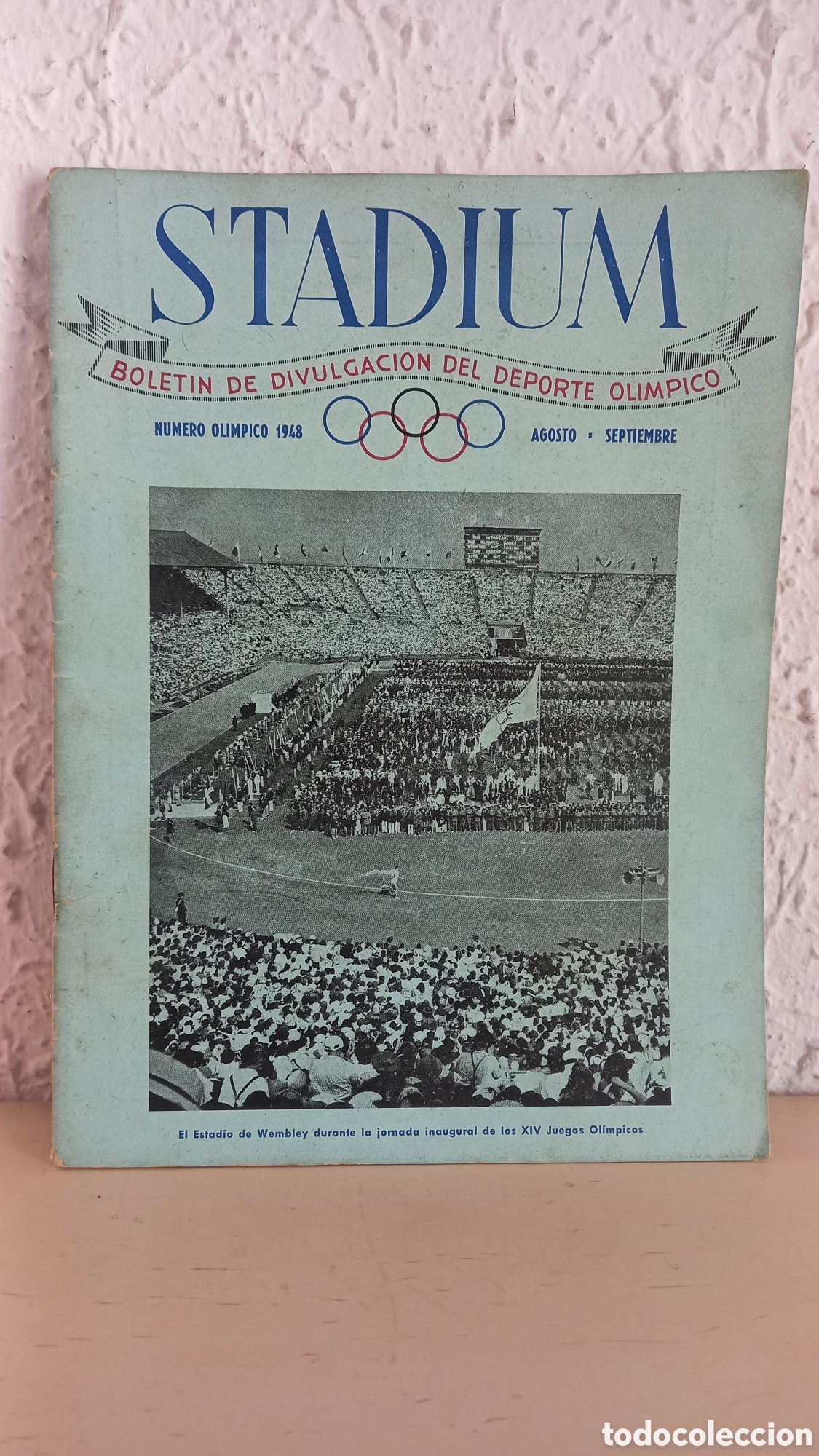 Collezionismo sportivo: Stadium. Bolet&iacute;n Ol&iacute;mpico 1948
